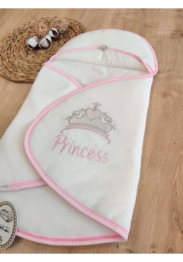Bebek Kundağı Kız Bebek Dış Kundak Battaniyesi Hastane Çıkışı Kundak Battaniye Hediyelik Knd45166 Ekru