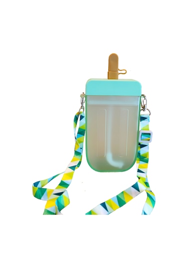 Yaozixa Islak Olmayan, Kırılmayan 3d Buz Kalemi Desenli Plastik Çelik, Isı Dayanıklı, Öğrenci Ve Yetişkinler İçin Dışarıda Kullanıma Uygun, Sarı, 300ml