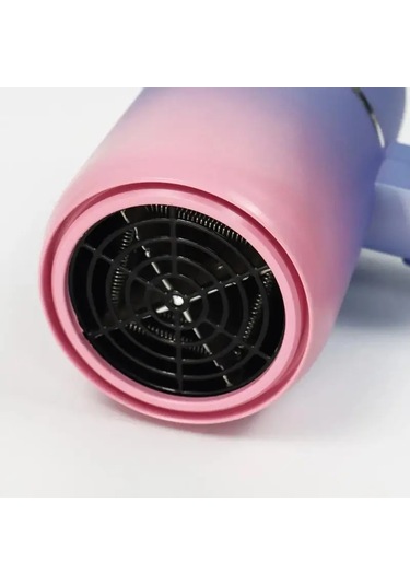 Negatif Iyon Saç Kurutma Makinesi Hızlı Kurutma Kollajen Saç Bakımı Aşırı Isınma Koruması Ile Pink Purple Gradient