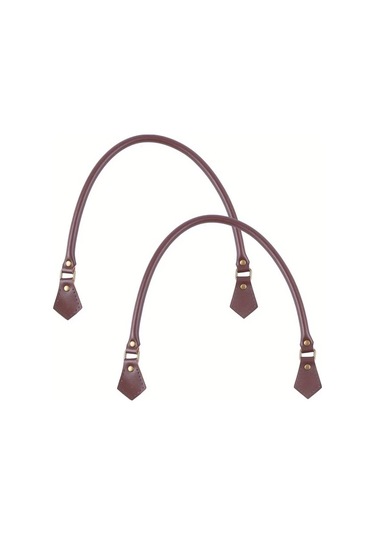 Fochsia 3 2strands Deri Çanta Sapı Derin Altın Sarısı Antik Bronz Aksamlı 23.62 İnç Dıy Projeleri