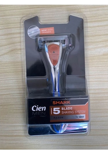 Cien Men Shark 5 Blade Shaving System Razor 5 Bıçaklı Tıraş Bıçağı
