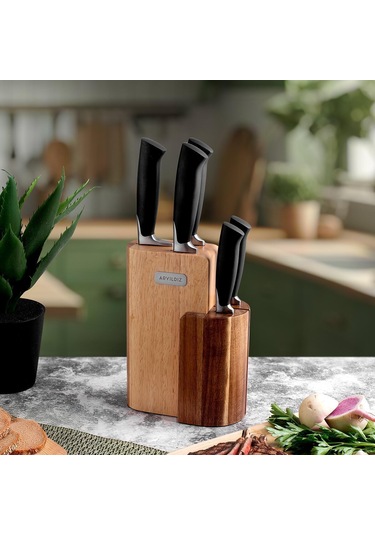 Aryıldız Nara 6 Parça Bıçak Seti 257869 Siyah