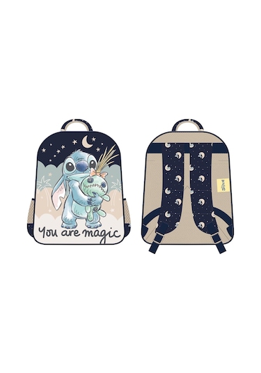 Disney Stitch Brick Magic Anaokul Çantası Çok Renkli