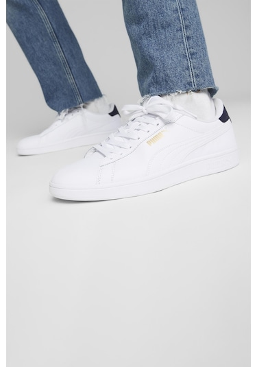 Puma Smash 3.0 L Beyaz Erkek Sneaker 101854076 Beyaz