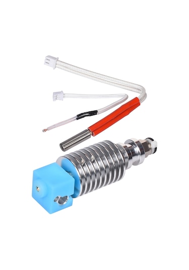 Teltree Anycubic Mega Serisi İçin 24v 3d Yazıcı V5 J-head Hotend Kit, 0.4mm Nozzle Ve Isıtıcı Teli Dahil