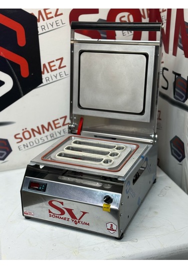 Sönmez Vakum Çiğköfte Dürüm Paketleme Makinesi Sos + Dürüm