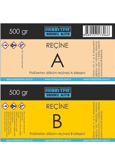 Hobbytime 306 Resin A+ B - 2 X 500 Gram-31173