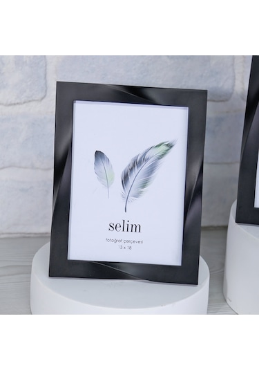 Selim 15 x 20 CM Curved Çerçeve Siyah