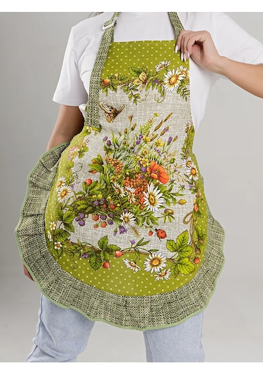 Kuhna V Gorosek Kadın Mutfak Önlüğü 241275091 Yeşil