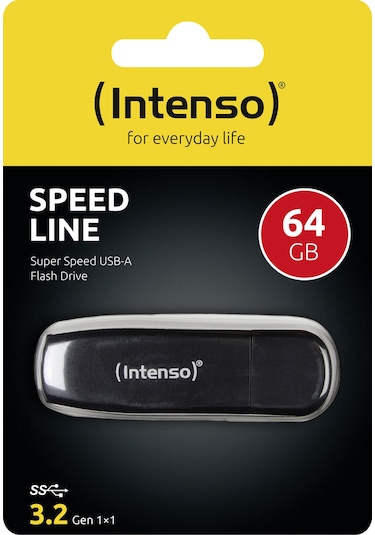 Intenso Speed Line 3533490 64 GB USB 3.2 Flash Bellek