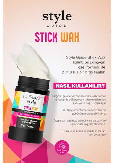 Urban Care Style Guide Stick Wax 35 Gr