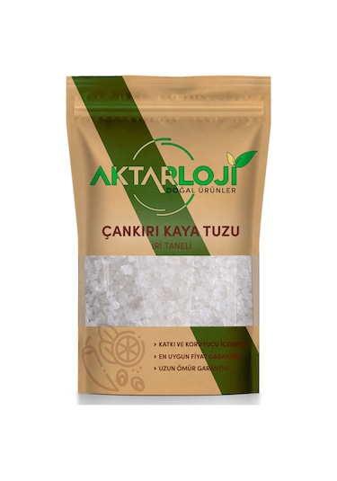 10 Kg İri Taneli Çankırı Kaya Tuzu Rafine Edilmemiş 1. Kalite