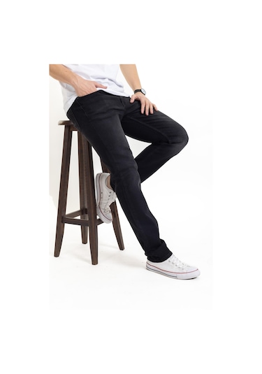 Yeni Sezon Erkek Dört Mevsimlik Likralı Regular Tam Kalıp Düz Paça Fermuarlı Yüksek Kaliteli Kot Pantolon 720-Füme Yeni Sezon Erkek Dört Mevsimlik Likralı Regular Tam Kalıp Düz Paça Fermuarlı Yüksek Kaliteli Kot Pantolon 720-Füme