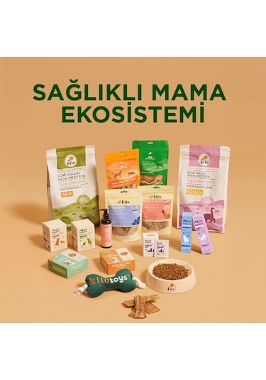 Kito Doğal Besi Kuzu Etli Yetişkin Kedi Maması 2 KG