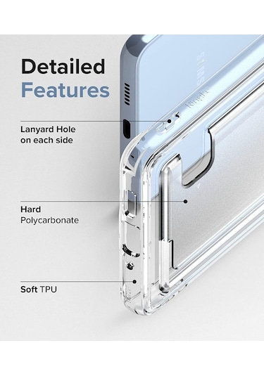 Xiaomi Redmi Note 13 Pro 4g Kılıf Şeffaf Arkası Kartlık Bölmeli Shockproff Şeffaf Kapak
