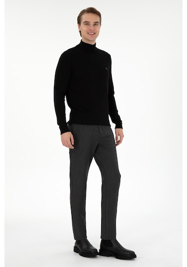 U.s. Polo Assn. Erkek Antrasit Pantolon Kanvas-chino 50296165-vr006 Antrasit