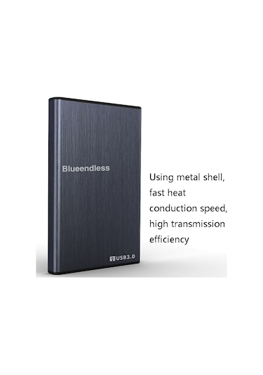 Sones Blueendless U23t 2,5 İnç Mobil Sabit Disk Kutusu Usb3.0 Dizüstü Bilgisayar Harici Sata Seri Port Ssd, Renk: Kırmızı