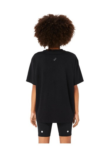 Asics ASICS LOGO TEE Siyah Women Kısa Kollu Tshirt 2032C843-002 Siyah