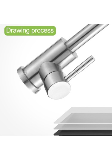 Cbtx 304 Paslanmaz Çelik Dönebilen Musluk Lavabo Soğuk Ve Sıcak Su Musluğu Çok Renkli