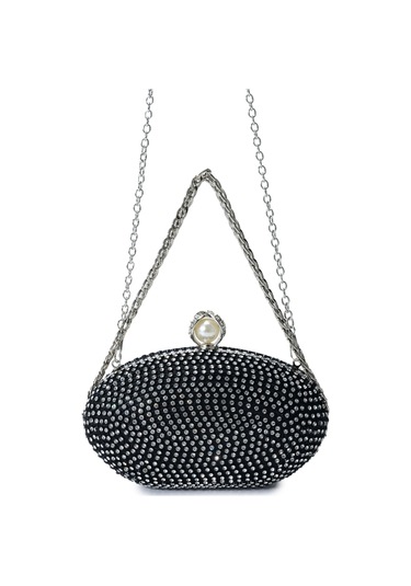 Tamer Tanca Kadın Vegan Siyah El Çantası 1083 003 Bn Cnt Sk24-25 Sıyah Siyah