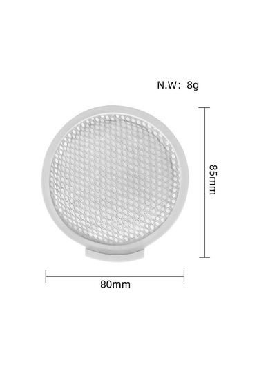 Leezsing Roborock H7 Kablosuz Süpürge İçin 8 Adet Filtre Yedek Seti, Maksimum Verimlilik Sağlar