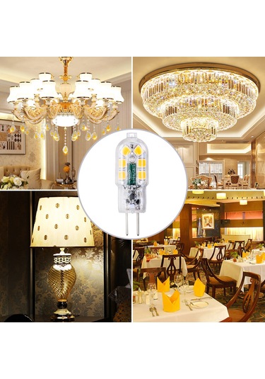 Konesam Tomshine G4 Led Ampul 12'li Paket - 3w, 3000k Sıcak Beyaz, 30000 Saat Ömür, Enerji Tasarruflu, Kolay Kurulum