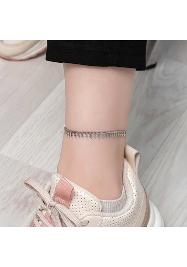 925 Ayar Gümüş Şimşek Halhal Çok Renkli