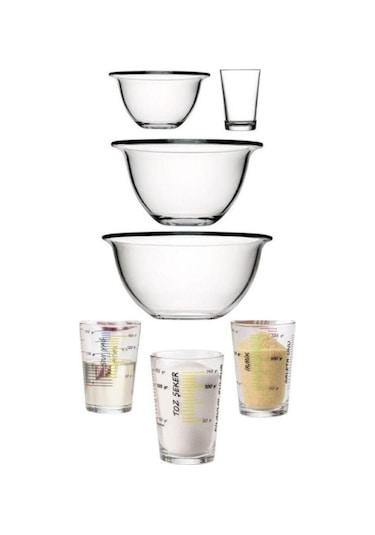 Arda Türkmen Kase Ve Ölçü Bardağı Seti Fma04348 Fma05289