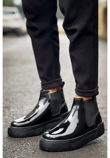 Ch069 Rrt Harmany Erkek Bot Sıyah Çok Renkli