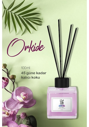 Orkide Çubuklu Oda Kokusu 100 Ml Fresh