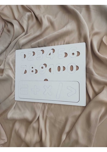 Ahşap Çocuk Puzzle Temel Aritmetik