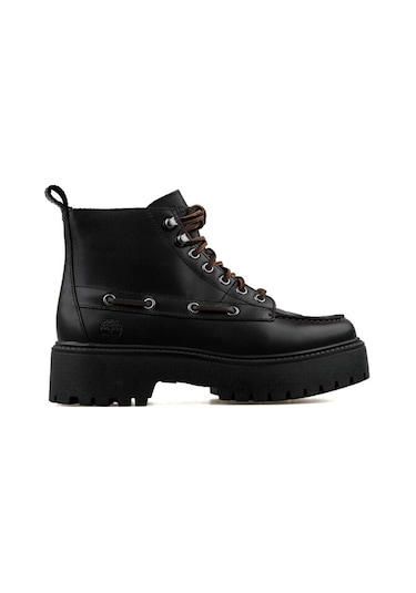 Timberland Stone Street Mid Lace Up Boot Kadın Günlük Bot Tb0a27yzw021 Siyah Siyah