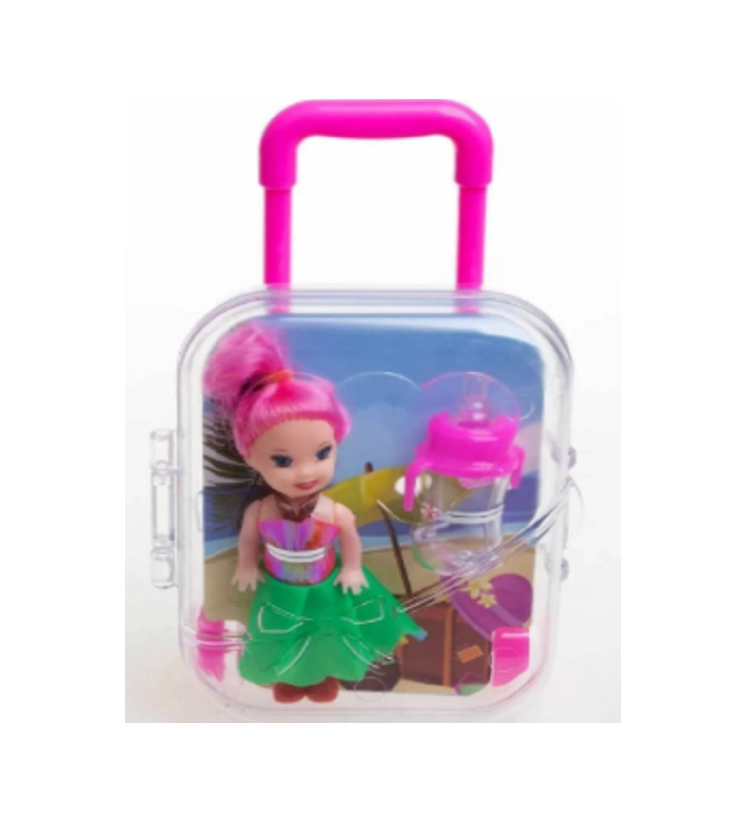 Oydaş Anlily Bavul Bebekli Fuşya 3+ Yaş