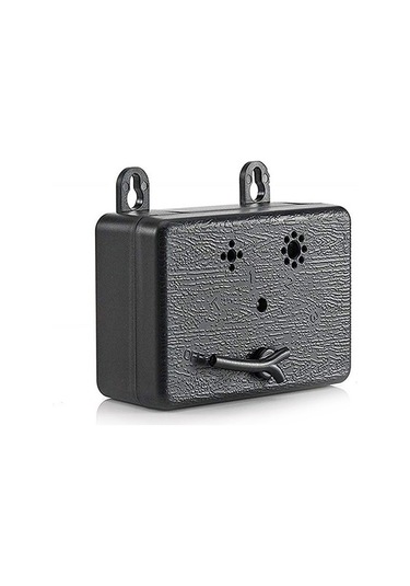 Y28826b Ultrasonik Köpek Kovucu Taşınabilir Köpek Eğitim Kabuğu Siyah