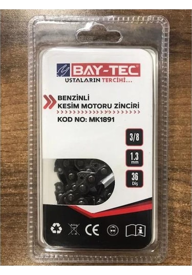 Bay-tek Benzinli Motor Zenciri 3/25-1,3mm 36 Diş