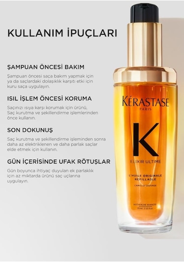 Kerastase Elixir Ultime Saç Bakım Yağı 75 ML