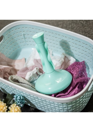 Maiyame Yeşil Mini Usb Ultrasonik Vibrationlu Çamaşır Makinesi - Seyahat İçin Taşınabilir, Giyimleri Verimli Temizler, Abs Malzemeyle Dayanıklı Yeşil