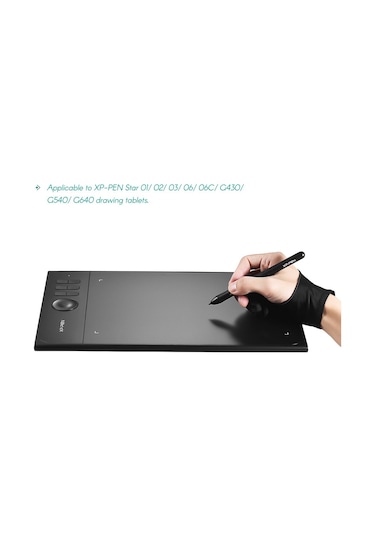 Kosona 荣基 P01 Pasif Baskı Kalemi - Şarj Gerektirmeyen, 2048 Baskı Hassasiyeti, Xp-pen Star Serisi Ve G430/g540/g640 Tabletler İçin Siyah