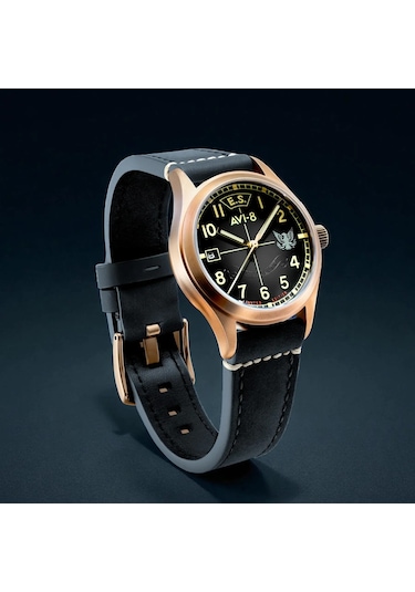 Avı-8 Flyboy Eagle Squadron Automatic Bronze 85th Limited Edition Altın 25226362