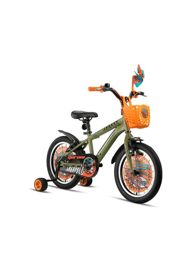 Geroni X-force 20 Jant Mat Haki-turuncu Bisiklet Haki - Turuncu