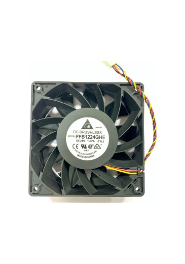 Delta Pfb1224ghe ,120x38mm 24vdc 218-cfm 4-kablo Fan