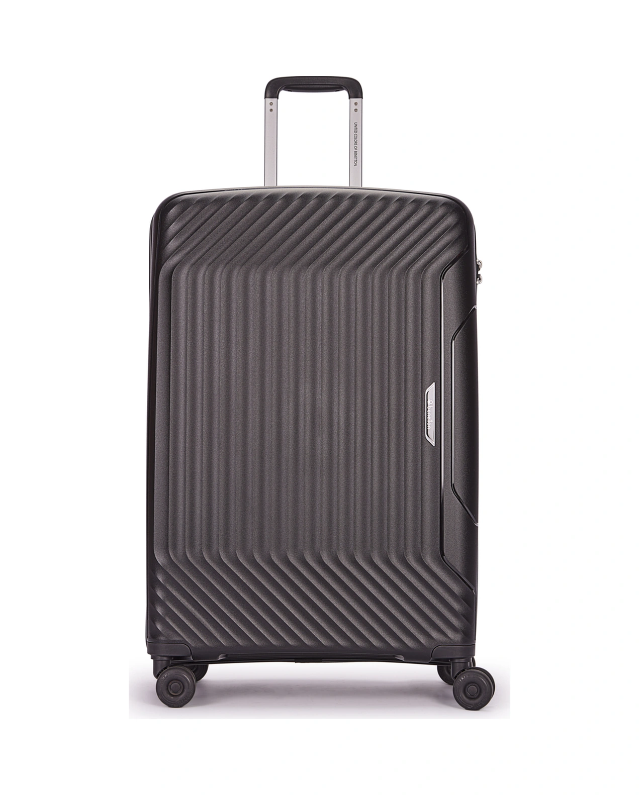 Benetton 2'li Set Büyük Ve Kabin Boy %100 Polipropilen Valiz Siyah 14bnt8001 Siyah