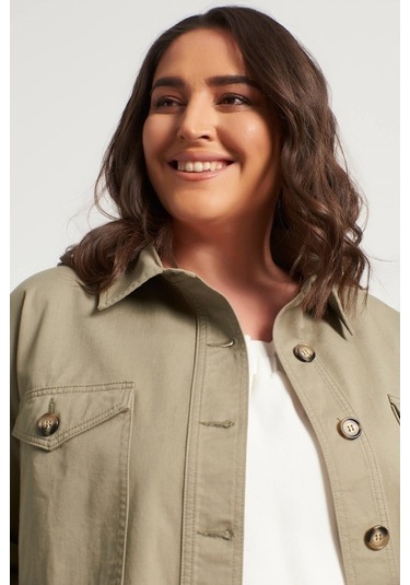 Oversize Ince Ceket (532245038)