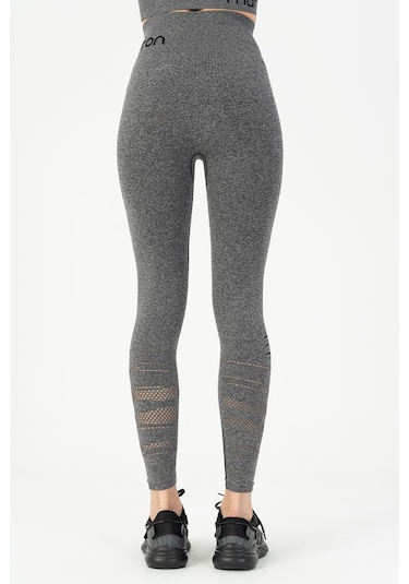 Maraton Active Slimfit Kadın Koşu Siyah Tayt 812097 SiYAH