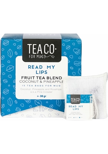 Tea Co. Read My Lips Çay Poşeti Kutusu 15'li 30 G