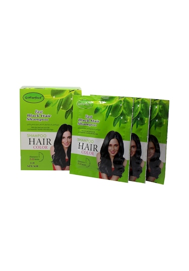 Go Perfect Renklendirici Saç Şampuanı 1.0 Siyah 10X30 Ml
