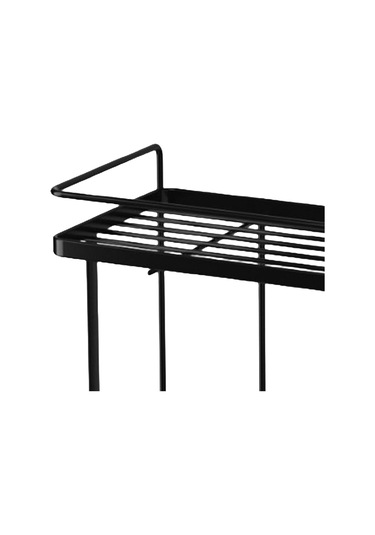 Suntek Magideal Tuvalet Rafı Üzerinde Raf Banyo Alanı 2-katlı-siyah Çok Renkli