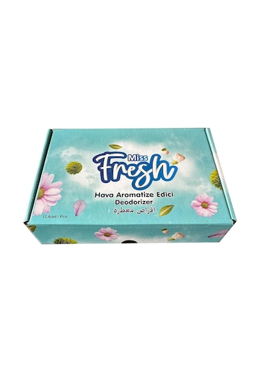 Askılı Tablet Wc Tuvalet Kokusu - Koku Giderici - Deodorizer - 50 Gr - 12 Adet