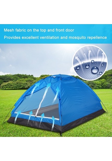 Ebitda 2 Kişilik Kamp Çadırı - Hızlı Kurulum, Su Geçirmez, Dayanıklı, Taşınabilir Turuncu Turuncu