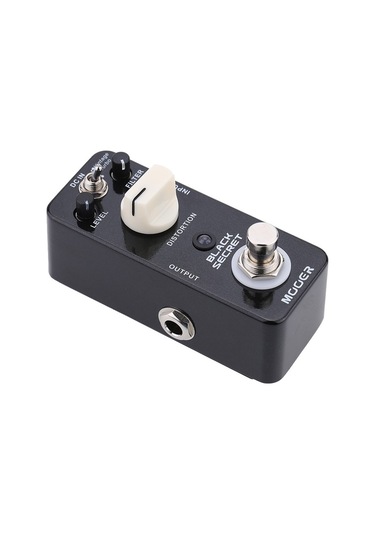Mooer Black Secret Mikro Mini Distorsiyon Elektro Gitar Siyah